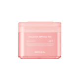 Mediheal Collagen Ampoule Pad Square Cotton Facial Toner Pads