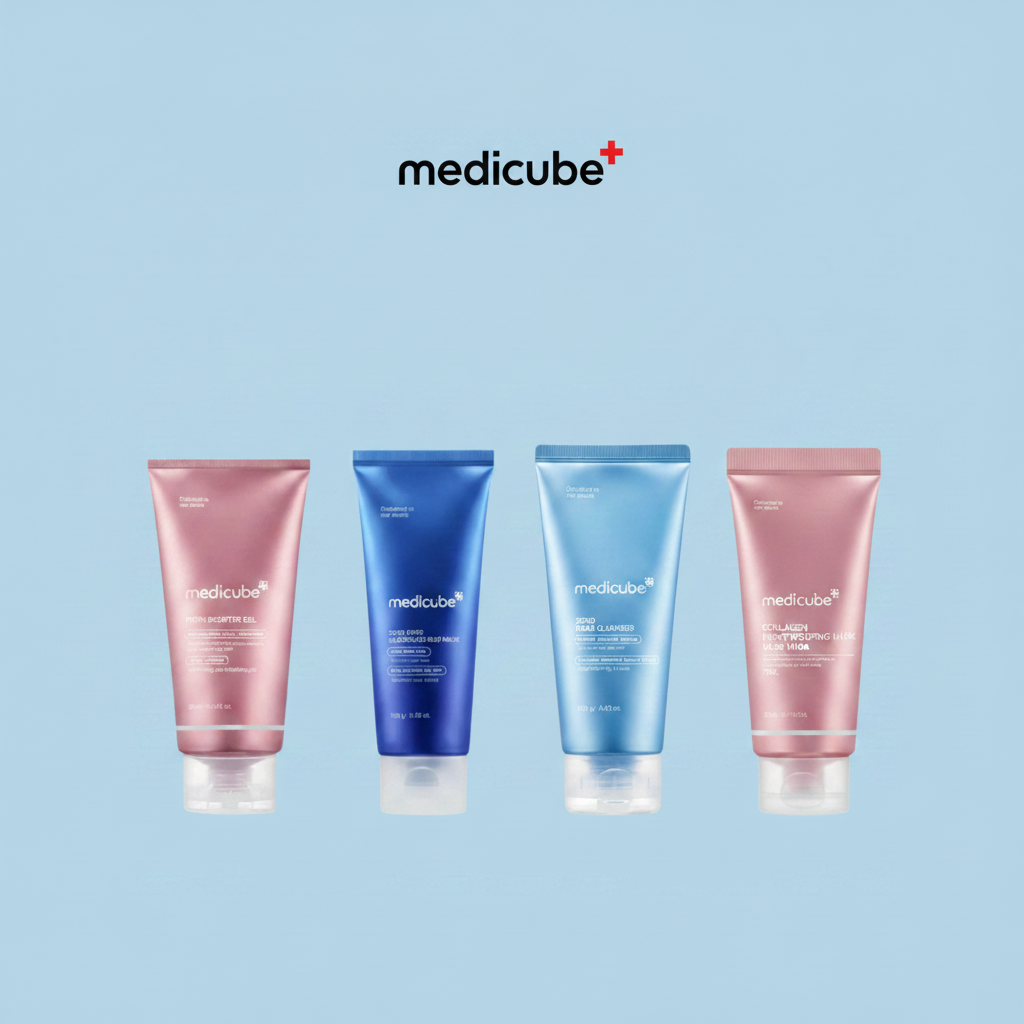 Medicube compositie - logo op juiste hoogte